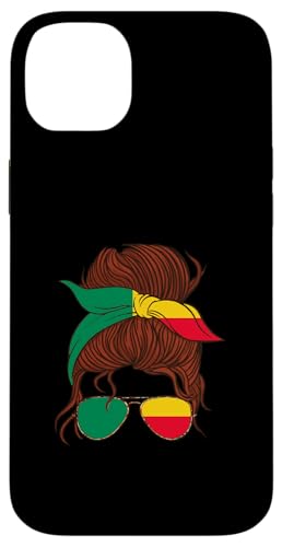 Benin Unordentliches Haarbrötchen für Mädchen Beninese Pride Beninese Roots Hülle für iPhone 14 Plus Benin Unordentliches Haarbrötchen für Mädchen Beninese Pride Beninese Roots Hülle für iPhone 14 Plus von Cool Beninese Roots Benin