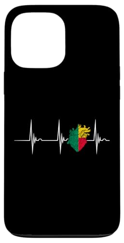 Beninese Pride Beninesische Flagge Herzschlag EKG Pulsherz Benin Hülle für iPhone 13 Pro Max Beninese Pride Beninesische Flagge Herzschlag EKG Pulsherz Benin Hülle für iPhone 13 Pro Max von Cool Beninese Roots Benin