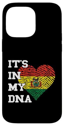 Bolivianische Flagge It's In My DNA Heart Bolivian Roots Bolivien Hülle für iPhone 14 Pro Max von Cool Bolivian Roots Bolivia