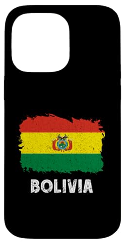 Bolivien Bolivian Pride Bolivian Roots Vintage Bolivian Flag Hülle für iPhone 14 Pro Max von Cool Bolivian Roots Bolivia