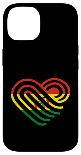Bolivien Herz Bolivian Flag Bolivian Pride Bolivian Roots Hülle für iPhone 14 von Cool Bolivian Roots Bolivia