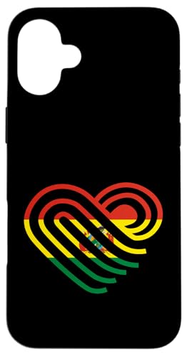 Bolivien Herz Bolivian Flag Bolivian Pride Bolivian Roots Hülle für iPhone 16 Plus von Cool Bolivian Roots Bolivia