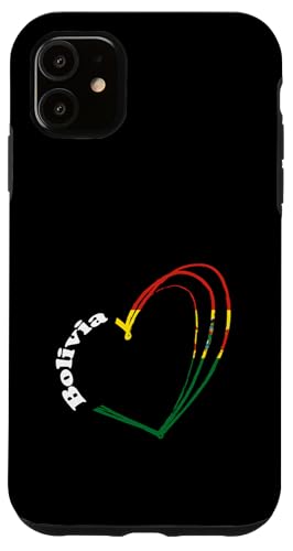 Bolivien Herz Bolivian Roots Bolivian Pride Bolivian Flag Hülle für iPhone 11 von Cool Bolivian Roots Bolivia
