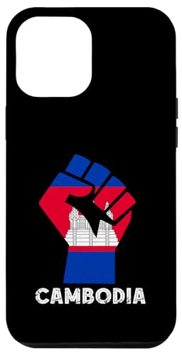 Cambodian Pride Handfaust Power Kambodscha Kambodschanische Wurzeln Hülle für iPhone 12 Pro Max von Cool Cambodian Roots Cambodia