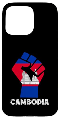 Cambodian Pride Handfaust Power Kambodscha Kambodschanische Wurzeln Hülle für iPhone 15 Pro Max Cambodian Pride Handfaust Power Kambodscha Kambodschanische Wurzeln Hülle für iPhone 15 Pro Max von Cool Cambodian Roots Cambodia