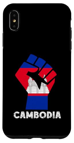 Cambodian Pride Handfaust Power Kambodscha Kambodschanische Wurzeln Hülle für iPhone XS Max Cambodian Pride Handfaust Power Kambodscha Kambodschanische Wurzeln Hülle für iPhone XS Max von Cool Cambodian Roots Cambodia