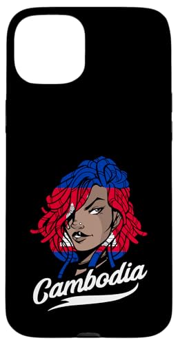 Kambodscha Dreadlocks Mädchen Kambodschanische Flagge Kambodschanische Wurzeln Hülle für iPhone 15 Plus Kambodscha Dreadlocks Mädchen Kambodschanische Flagge Kambodschanische Wurzeln Hülle für iPhone 15 Plus von Cool Cambodian Roots Cambodia