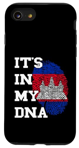 Kambodscha Es ist in meiner DNA Cambodian Pride Cambodian Roots Hülle für iPhone SE (2020) / 7 / 8 von Cool Cambodian Roots Cambodia