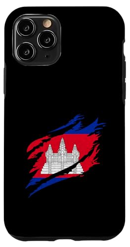 Kambodscha-Flagge, Vintage, Kambodschanische Stolz, Kambodschanische Wurzeln Hülle für iPhone 11 Pro Kambodscha-Flagge, Vintage, Kambodschanische Stolz, Kambodschanische Wurzeln Hülle für iPhone 11 Pro von Cool Cambodian Roots Cambodia