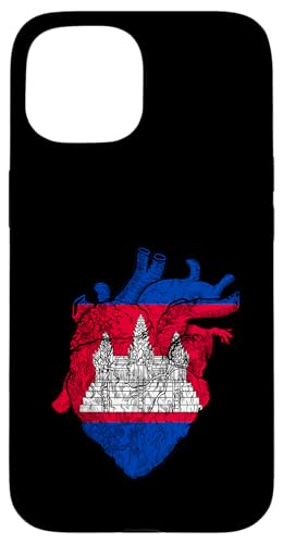 Kambodscha-Flagge Herz Kambodschanische Wurzeln Kambodschanischer Stolz Hülle für iPhone 15 Kambodscha-Flagge Herz Kambodschanische Wurzeln Kambodschanischer Stolz Hülle für iPhone 15 von Cool Cambodian Roots Cambodia