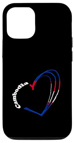Kambodscha-Flagge Herz Kambodschanischer Stolz Kambodschanische Wurzeln Hülle für iPhone 12/12 Pro Kambodscha-Flagge Herz Kambodschanischer Stolz Kambodschanische Wurzeln Hülle für iPhone 12/12 Pro von Cool Cambodian Roots Cambodia