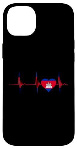 Kambodscha Herzschlag EKG Pulse Kambodschanischer Stolz Kambodschanische Wurzeln Hülle für iPhone 14 Plus Kambodscha Herzschlag EKG Pulse Kambodschanischer Stolz Kambodschanische Wurzeln Hülle für iPhone 14 Plus von Cool Cambodian Roots Cambodia