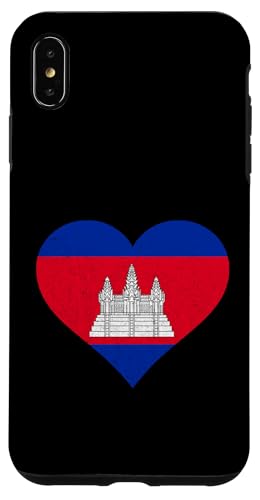 Kambodscha Kambodschanischer Stolz Kambodschanische Wurzeln Kambodschanisches Herz Hülle für iPhone XS Max Kambodscha Kambodschanischer Stolz Kambodschanische Wurzeln Kambodschanisches Herz Hülle für iPhone XS Max von Cool Cambodian Roots Cambodia