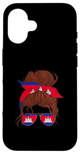 Kambodscha Messy Hair Girl Kambodschanische Wurzeln Kambodschanischer Stolz Hülle für iPhone 16 Kambodscha Messy Hair Girl Kambodschanische Wurzeln Kambodschanischer Stolz Hülle für iPhone 16 von Cool Cambodian Roots Cambodia