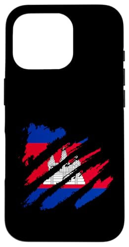 Kambodschanische Flaggenklaue Kambodschanischer Stolz Kambodschanische Wurzeln Kambodscha Hülle für iPhone 16 Pro Kambodschanische Flaggenklaue Kambodschanischer Stolz Kambodschanische Wurzeln Kambodscha Hülle für iPhone 16 Pro von Cool Cambodian Roots Cambodia