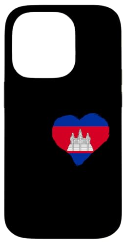 Kambodschanisches Herz Cambodian Pride Cambodia I Love Cambodia Hülle für iPhone 14 Pro Kambodschanisches Herz Cambodian Pride Cambodia I Love Cambodia Hülle für iPhone 14 Pro von Cool Cambodian Roots Cambodia