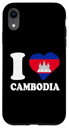 Kambodschanisches Herz I Love Cambodia Cambodian Pride Cambodia Hülle für iPhone XR Kambodschanisches Herz I Love Cambodia Cambodian Pride Cambodia Hülle für iPhone XR von Cool Cambodian Roots Cambodia
