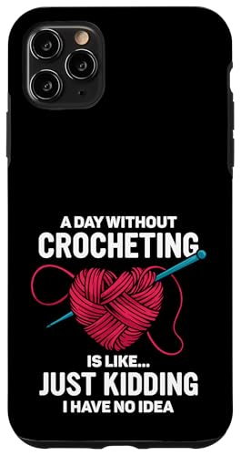 Häkeln Häkeln Hülle für iPhone 11 Pro Max Häkeln Häkeln Hülle für iPhone 11 Pro Max von Cool Crocheting Supplies & Fun Crochet Stuff