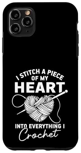 Häkeln Häkeln Hülle für iPhone 11 Pro Max Häkeln Häkeln Hülle für iPhone 11 Pro Max von Cool Crocheting Supplies & Fun Crochet Stuff