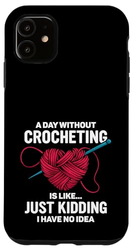 Häkeln Häkeln Hülle für iPhone 11 von Cool Crocheting Supplies & Fun Crochet Stuff