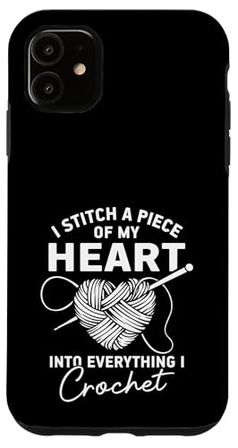 Häkeln Häkeln Hülle für iPhone 11 von Cool Crocheting Supplies & Fun Crochet Stuff