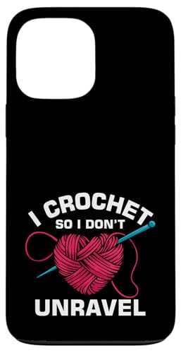 Häkeln Häkeln Hülle für iPhone 13 Pro Max von Cool Crocheting Supplies & Fun Crochet Stuff