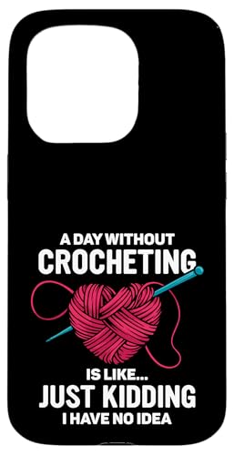 Häkeln Häkeln Hülle für iPhone 15 Pro Häkeln Häkeln Hülle für iPhone 15 Pro von Cool Crocheting Supplies & Fun Crochet Stuff
