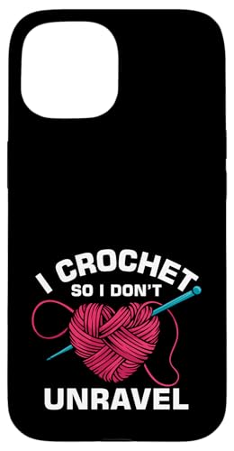 Häkeln Häkeln Hülle für iPhone 15 von Cool Crocheting Supplies & Fun Crochet Stuff