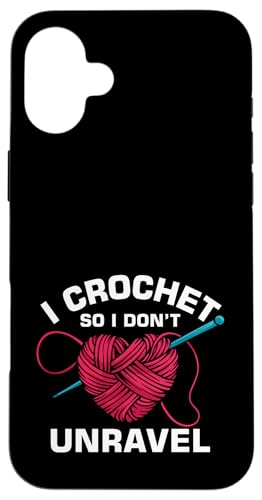 Häkeln Häkeln Hülle für iPhone 16 Plus von Cool Crocheting Supplies & Fun Crochet Stuff