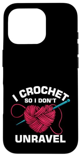 Häkeln Häkeln Hülle für iPhone 16 Pro von Cool Crocheting Supplies & Fun Crochet Stuff