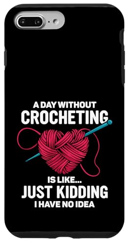 Häkeln Häkeln Hülle für iPhone 7 Plus/8 Plus von Cool Crocheting Supplies & Fun Crochet Stuff