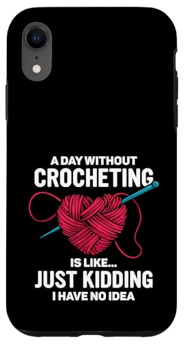 Häkeln Häkeln Hülle für iPhone XR Häkeln Häkeln Hülle für iPhone XR von Cool Crocheting Supplies & Fun Crochet Stuff