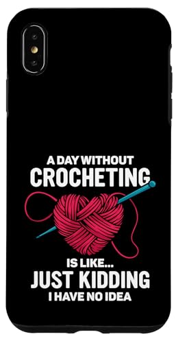Häkeln Häkeln Hülle für iPhone XS Max Häkeln Häkeln Hülle für iPhone XS Max von Cool Crocheting Supplies & Fun Crochet Stuff