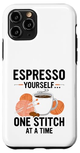 Häkeln Kaffee Häkeln Hülle für iPhone 11 Pro Häkeln Kaffee Häkeln Hülle für iPhone 11 Pro von Cool Crocheting Supplies & Fun Crochet Stuff