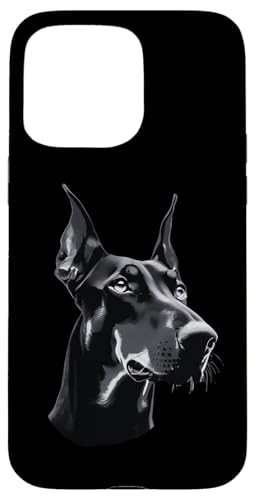 Vintage Dobermann Hund Dobermann Dobermann Pinscherkopf Hülle für iPhone 15 Pro Max Vintage Dobermann Hund Dobermann Dobermann Pinscherkopf Hülle für iPhone 15 Pro Max von Cool Dobermann Dog Spot