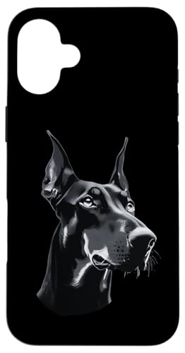 Vintage Dobermann Hund Dobermann Dobermann Pinscherkopf Hülle für iPhone 16 Plus Vintage Dobermann Hund Dobermann Dobermann Pinscherkopf Hülle für iPhone 16 Plus von Cool Dobermann Dog Spot