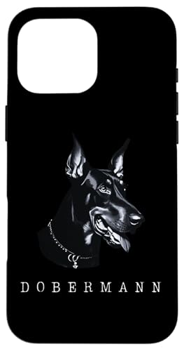 Vintage Dobermann Hund Dobermann Dobermann Pinscherkopf Hülle für iPhone 16 Pro Max Vintage Dobermann Hund Dobermann Dobermann Pinscherkopf Hülle für iPhone 16 Pro Max von Cool Dobermann Dog Spot