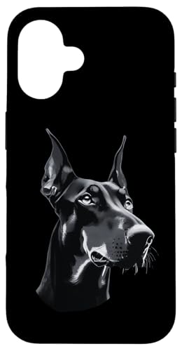 Vintage Dobermann Hund Dobermann Dobermann Pinscherkopf Hülle für iPhone 16 Vintage Dobermann Hund Dobermann Dobermann Pinscherkopf Hülle für iPhone 16 von Cool Dobermann Dog Spot