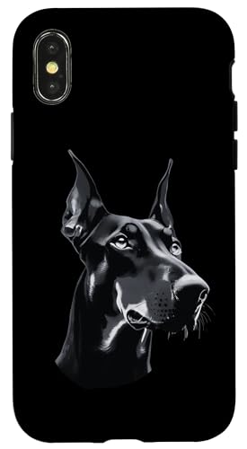 Vintage Dobermann Hund Dobermann Dobermann Pinscherkopf Hülle für iPhone X/XS Vintage Dobermann Hund Dobermann Dobermann Pinscherkopf Hülle für iPhone X/XS von Cool Dobermann Dog Spot
