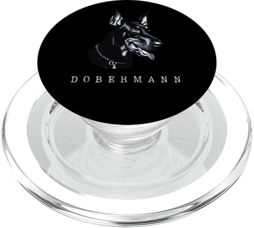 Vintage Dobermann Hund Dobermann Dobermann Pinscherkopf PopSockets PopGrip für MagSafe Vintage Dobermann Hund Dobermann Dobermann Pinscherkopf PopSockets PopGrip für MagSafe von Cool Dobermann Dog Spot