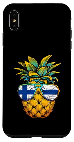 Finnische Flagge Sonnenbrille Ananas Finnische Wurzeln Finnland Hülle für iPhone XS Max Finnische Flagge Sonnenbrille Ananas Finnische Wurzeln Finnland Hülle für iPhone XS Max von Cool Finnish Roots Finland