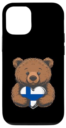 Finnische Wurzeln Bär Herz Finnischer Stolz Finnland Flagge Hülle für iPhone 12/12 Pro Finnische Wurzeln Bär Herz Finnischer Stolz Finnland Flagge Hülle für iPhone 12/12 Pro von Cool Finnish Roots Finland