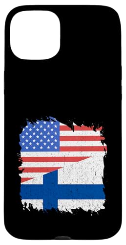 Finnischer Stolz Finnland Flagge Amerika USA Finnische Wurzeln Hülle für iPhone 15 Plus Finnischer Stolz Finnland Flagge Amerika USA Finnische Wurzeln Hülle für iPhone 15 Plus von Cool Finnish Roots Finland