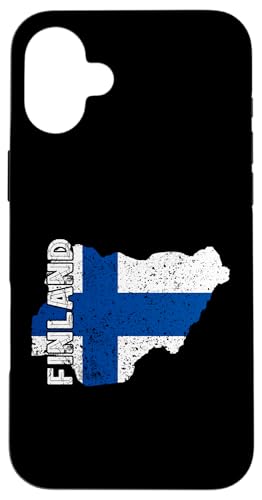 Finnischer Stolz Patriotische Finn Finnland Karte finnische Wurzeln Hülle für iPhone 16 Plus Finnischer Stolz Patriotische Finn Finnland Karte finnische Wurzeln Hülle für iPhone 16 Plus von Cool Finnish Roots Finland