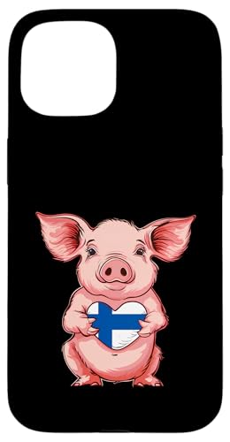 Finnland Flagge Schweineherz Finnischer Stolz Finnland Finnische Wurzeln Hülle für iPhone 15 Finnland Flagge Schweineherz Finnischer Stolz Finnland Finnische Wurzeln Hülle für iPhone 15 von Cool Finnish Roots Finland