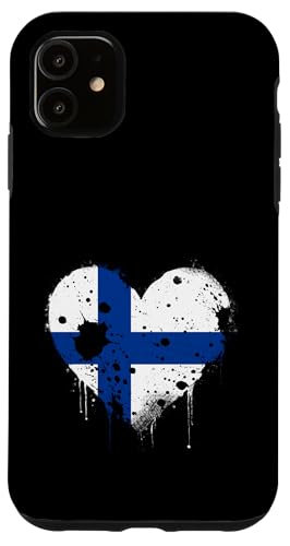 Finnland Flagge Vintage Herz Finnischer Stolz finnische Wurzeln Finnland Hülle für iPhone 11 Finnland Flagge Vintage Herz Finnischer Stolz finnische Wurzeln Finnland Hülle für iPhone 11 von Cool Finnish Roots Finland