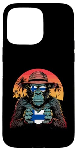 Finnland Gorilla Sunset Tropical Heart Finn Finnish Roots Hülle für iPhone 15 Pro Max Finnland Gorilla Sunset Tropical Heart Finn Finnish Roots Hülle für iPhone 15 Pro Max von Cool Finnish Roots Finland