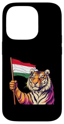 Ungarische Wurzeln Ungarn Flagge Tiger Wildlife Ungarischer Stolz Hülle für iPhone 14 Pro von Cool Hungarian Roots Hungary