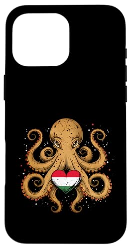 Ungarischer Stolz Oktopus Herz Ungarischer Stolz Ungarn Flagge Hülle für iPhone 16 Pro Max Ungarischer Stolz Oktopus Herz Ungarischer Stolz Ungarn Flagge Hülle für iPhone 16 Pro Max von Cool Hungarian Roots Hungary