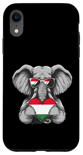 Ungarischer Stolz Ungarn Flagge Elefant Herz Ungarische Wurzeln Hülle für iPhone XR von Cool Hungarian Roots Hungary